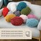 8-Pack Chunky Chenille Yarn – Soft Fluffy Bulky Yarn for Hand Knitting & Crochet, 8 oz / 28 Yards Each, Thick Cozy Yarn for Blankets, Scarves & DIY Crafts (Pink)